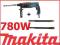 MŁOTO WIERTARKA UDAROWA MAKITA HR2470+2DŁUTA SDS