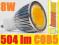GU10 LED COB SMD 504lm 8W POTĘGA TSUNAMI WYS FREE*