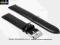 pasek do zegarka 20 mm DILOY 302EL.20.1 CZARNY