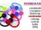 PIERCING PODKOWY PODKOWA **FLEXI*COLORS** KULKA