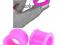 PIERCING RÓŻOWE TUNELE SILIKONOWE FLEXI 12mm