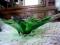 Patera Murano -zielona, Średnica 32 cm