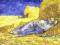 *Plakat *Van Gogh*  Odpoczynek od pracy *PROMOCJA*