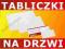 Tabliczki samoprzylepne przezroczyste 110x230 5szt