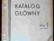 KATALOG GŁÓWNY PRACOWNI POMOCY NAUKOWYCH 1937r.