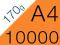 ULOTKI składane A4 10000 szt kreda mat 170g