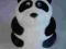 DZIEŃ KOBIET PUDEŁECZKO FLOKOWANE MIŚ PANDA (OP06)
