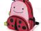 -BBB- SKIP HOP - ZOO PACK LADYBUG PLECAK