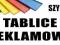 TABLICA REKLAMOWA - SZYLD PCV
