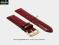pasek do zegarka 20 mm DILOY 119.20.4 CZERWONY