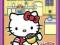 Maluj według cyfr - Hello Kitty w kuchni, 20x25 cm