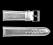 pasek do zegarka  26 mm  DILOY 369.31.26 SREBRNY