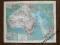 AUSTRALIA MELANEZJA NOWA ZELANDIA stara mapa 1909