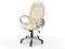 Fotel biurowy ELIPSO beżowy eco skóra NOWOŚĆ!!!!