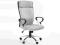 Obrotowy fotel biurowy KANSAS szary siatka ecoskór