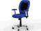 Obrotowy fotel biurowy MACK niebieski tkan. membra