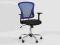Obrotowy fotel biurowy DAVID niebieski membra TILT