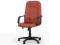 Obrotowy fotel biurowy EXPERT brąz skóra TILT