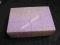 ~PUDEŁKO OZDOBNE RÓŻOWE~ 12 x 8 x 4 wys.