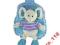 Plecak ze zwierzątkiem niebieski słonik V.HE.576