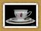 *KM* TRIO FILIŻANKA KAWA ROSENTHAL MARIA kwiatki