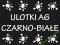 ULOTKI CZARNO-BIAŁE A6 1000 SZT Z PROJEKTEM, 24H