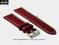 pasek do zegarka 24 mm DILOY P266.24.3  BORDOWY