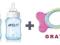 Butelka 2x260 ml Avent Philips+Gryzak GRATIS blue