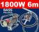 WIBRATOR ELEKTRYCZNY DO BETONU 1800W + BUŁAWA 6m