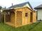 DOMEK drewniany i  drewutnia 3x4,20m. z montażem.