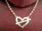 naszyjnik SERCE krótki