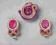 Zestaw wisiorek+kolczyki soutache/sutasz handmade