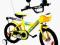 Rower BMX-MTB PRIMO new 16'' Penguins - żółty