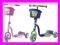 SPOKEY Hulajnoga 3kołowa KAUCZUK - 3 kolory - 24H