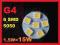 ŻARÓWKA G4 6 x SMD LED 5050 12V 90 lumenów  RYBNIK