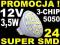ZAROWKA 24 SMD MR16 12V lepsza od ZAROWKI 80 LED