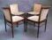 KRZESŁA TEAK,  DANISH DESIGN,4 Szt,50/60-te