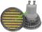 LED żarówka GU10 80SMD NAJMOCNIEJSZA 4,5W Z RADIAT