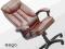 STYLOWY FOTEL EKO SKORA EAGO 105H BRĄZOWY