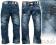 *ewaed*ODLOTOWE JEANSY Z PASKIEM ZIPPER40 ok 128