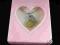 PUDEŁKO serce na komplet PREZENT