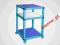 TOP  STOLIK+  kółka NIEBIESKI pod laptopa