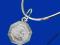 medalik +łańcuszek komunia św
