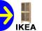 IKEA BJURSTA WITRYNA SALON JADALNIA SZAFKA