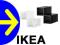 TANIO IKEA EXPEDIT PÓŁKA WSTAWIANA 2 KOLORY SZAFKA