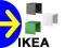 TANIO IKEA EXPEDIT WKŁAD Z DRZWIAMI 3 KOLORY