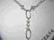 Niesamowity naszyjnik srebro swarowski OKAZJA!!