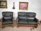 KOMPLET 2+1 KANAPA,DĄB, FOTEL SOFA PEŁNA SKÓRA