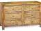 DUŻA KOMODA SUROWY PALISANDR 150cm 6 szuflad W-a