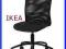 Fotel krzesło obrotowe IKEA TORBJORN czarne HIT!